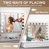 AjieQaQ Hollywood make-up spiegel, 18 LED's, 80x60 cm, 3 Productafbeelding-voorbeeld 15