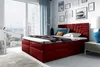 Boxspringbett Schlafzimmerbett 160x220cm LAZARO Nr.4 Rot Produktbild-Vorschau 1