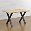 Tischgestell 'Greith' 2er-Set X-Form Schwarz 59x72 cm Produktbild-Vorschau 7