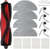A collection of robot vacuum cleaner accessories laid out on a white background. Produktbild-Vorschau