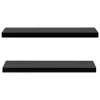 Two black shelves are shown against a white background. Náhľad obrázku produktu