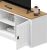 TV Lowboard BOLTON aus Kiefer Massivholz, TV Bank im Produktbild-Vorschau 8