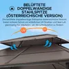Sunjoy Stahl Pavillon 3x3 KALDI - 307cm x 366cm, hnědá Náhled obrázku produktu 12