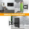TV Wandhalterung Neigbar Schwenkbar, 19-43 Zoll, Max 45 kg, Produktbild-Vorschau 5