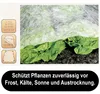 com-four® vliesdoek voor kassen, 22,5 m², geschikt voor Productafbeelding-voorbeeld 5