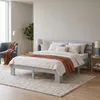 Homestyle4u manželská posteľ Drevená posteľ 180 x 200 s Náhľad obrázku produktu 9