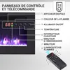 Cheminée électrique encastrable BALDERIA Leif 70 – Voir les images du produit 6