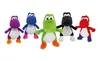 Five plush Yoshi toys of different colors arranged in a row against a white background. Produktbild-Vorschau