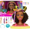 Tête de coiffure Barbie Neon Rainbow Curly Hair HMD79 Voir les images du produit 7