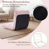 Chaise de sol COSTWAY avec dossier réglable, fauteuil de Voir les images du produit 8