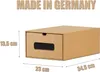 BigDean 20 Stück Aufbewahrungsbox mit Sichtfenster Produktbild-Vorschau 2
