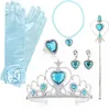 KarneLux Prinzessin Zubehör Set 8 tlg. - Prinzessin Kostüm Produktbild-Vorschau 1