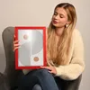 MG Design Bilderrahmen 20 x 30 cm - Fotorahmen mit Rot Produktbild-Vorschau 2