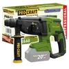 Procraft PHA40bb Akku Bohrhammer 20 V 2,6 J SDS plus Produktbild-Vorschau 10