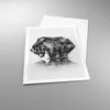 Poster - Poster ohne Rahmen - Bär Tier - 61x91,5 cm - Wand Produktbild-Vorschau 3