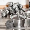 SIDCO Topfreiniger 18 x Topfkratzer Stahlschwamm Produktbild-Vorschau 2