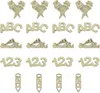 Oblique Unique Schulkind Holz Konfetti Set mit 123 ABC Produktbild-Vorschau 1