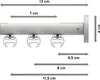 Interdeco Innenlaufstange / Gardinenstange mit Innenlauf Produktbild-Vorschau 2