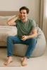 Sitzsack mit ECO Füllung Puff Relax-Sessel Sitzkissen Produktbild-Vorschau 2