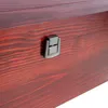 Creative Deco XXL Große Rot Holztruhe Holzkiste mit Deckel Produktbild-Vorschau 8