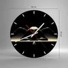 Wanduhr - Rund - Glasuhr - Nackter Körper Modell Produktbild-Vorschau 3