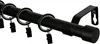 LOFT 280 cm 1-läufige Gardinenstange Schwarz 19 mm aus Produktbild-Vorschau 1