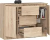 Commode élégante Dąb Sonoma avec rangement et tiroirs Voir les images du produit 2