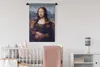 MuchoWow® Wandteppich Wandbehang Mona Lisa - Leonardo Produktbild-Vorschau 2