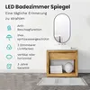 Mirlux Badezimmerspiegel mit LED-Beleuchtung & Heizung - Produktbild-Vorschau 2