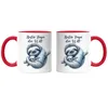 Bester Papa der Welt Faultier Tasse Rot Süßes Faultier Produktbild-Vorschau 3