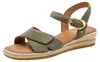 Ledersandalen mit Keilabsatz – Comfort Produktbild-Vorschau 3