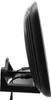 A side view of a black router holder with cables plugged into the router. Produktbild-Vorschau