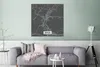 MuchoWow® Poster Karte - Jena - Blau - Stadtplan - Produktbild-Vorschau 5
