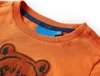 vidaXL Kinder-Langarmshirt Dunkelorange 116 Produktbild-Vorschau 2