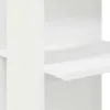 Biurko Narożne Z Przechowaniem Białe 140X113,5X75Cm Podgląd zdjęcia produktu 7