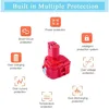 Batteria di ricambio Makita da 12V - tecnologia NiMH - Anteprima dell’immagine prodotto 2