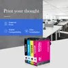 Ink cartridges in front of an office background. Produktbild-Vorschau