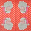 Clayre & Eef Servietten Papier 20er Set 33x33 cm Rot Papier Produktbild-Vorschau 2
