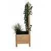 Bac à fleurs en bois avec treillis Spalier Bac à plantes Voir les images du produit 4