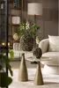Vase couleur bronze en plastique chaleureux Light & Living Voir les images du produit 3