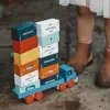 Vilac Holz Container LKW Spielzeug mit Magnetcontainern für Produktbild-Vorschau 6