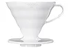 Hario V60, Dripper, Bílá, Keramický, 1 kusů Náhled obrázku produktu 1