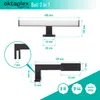 Oktaplex LED Spiegelleuchte 3 in 1 230V Schminklicht Produktbild-Vorschau 4