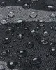 A close-up view of water droplets on a black fabric surface. Náhled obrázku produktu