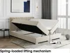 MEBLINI Boxspringbett mit Bettkasten - Gepolstert Produktbild-Vorschau 4