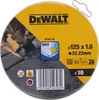 DeWALT DT3507-QZ Disco da taglio per acciaio inox, acciaio Anteprima dell’immagine prodotto 3