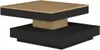 Table basse Soho 78x78 cm avec plateau extensible - Voir les images du produit 3