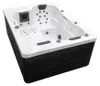 HOME DELUXE - Outdoor Whirlpool - White Marble Plus Treppe Produktbild-Vorschau 1
