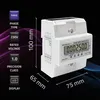 Contatore di consumo energetico su guida DIN Qoltec | Anteprima dell’immagine prodotto 3