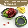 LS-LebenStil Flexibles Abtropfsieb Nudelsieb 36x19cm  Produktbild-Vorschau 4